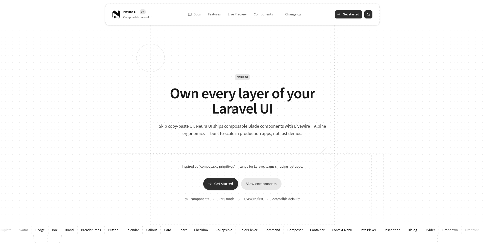 Arrêtez de reconstruire votre UI Laravel à chaque projet