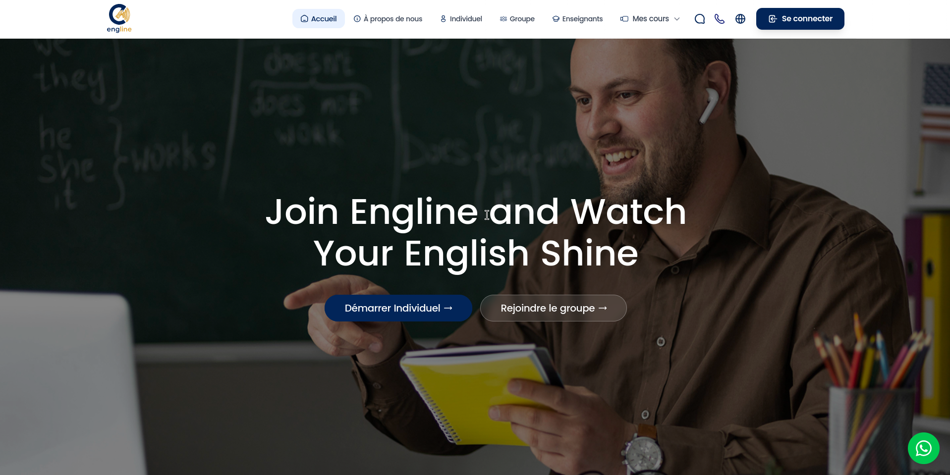 Engline Academy – Apprenez l’anglais à votre rythme.